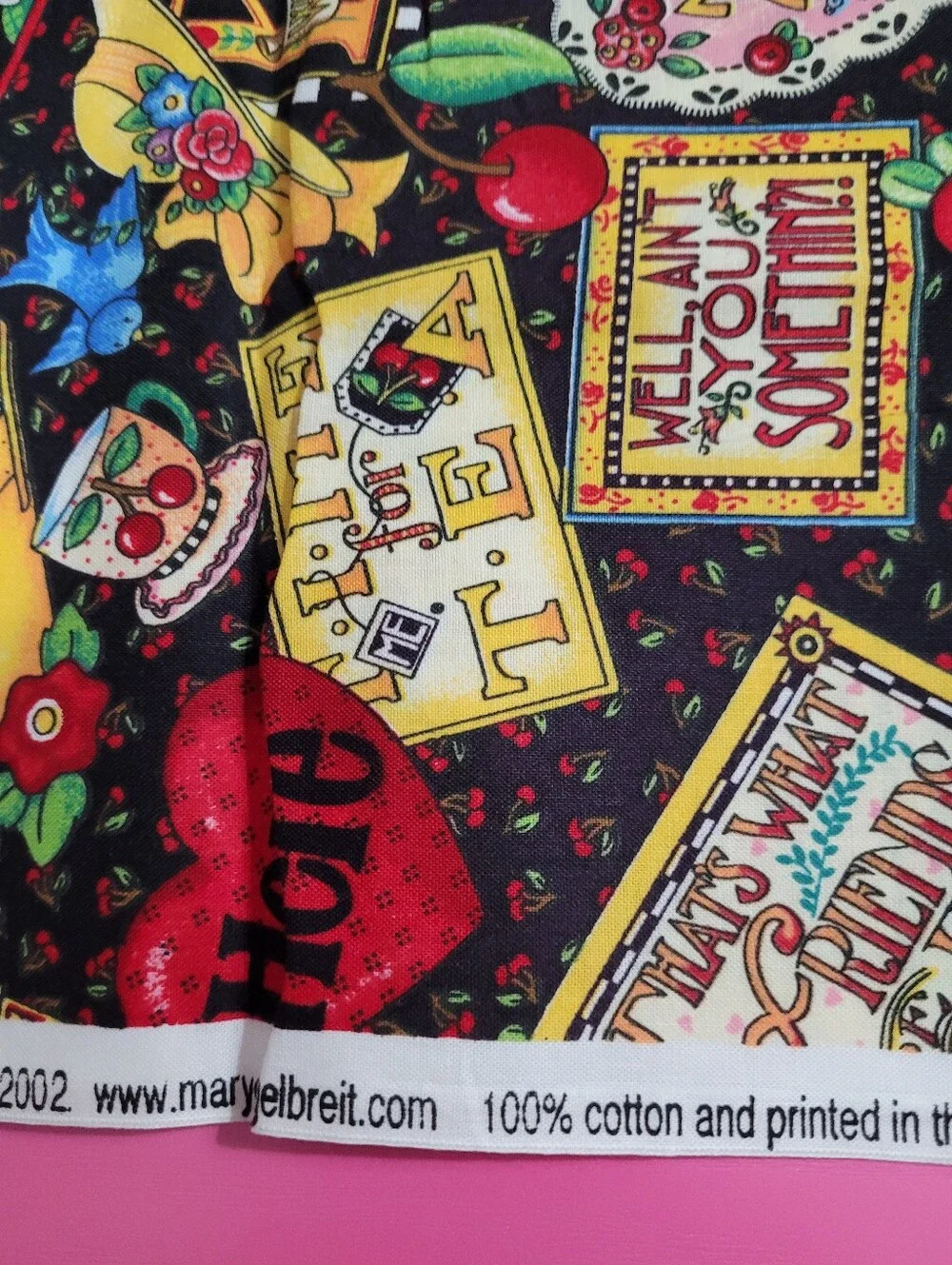 Mary Engelbreit VIP Fabrics By Cranston Sewing Fabric (1524)